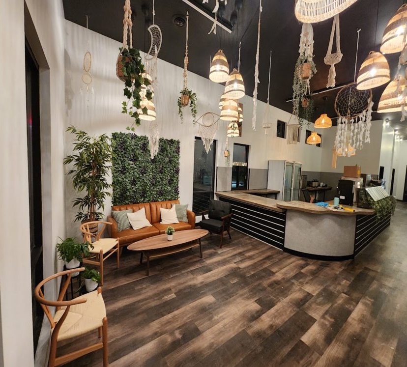Coffee shop, main room, after