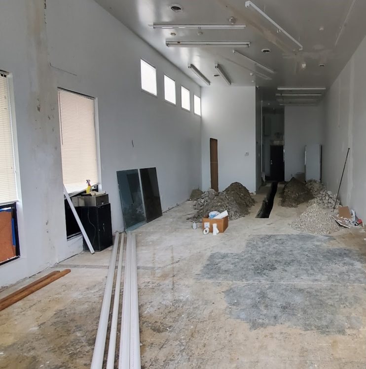 Coffee shop, main room, before